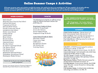 Summer Programs